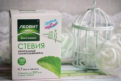 Леовит Натуральный сахарозаменитель Стевия