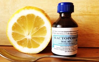 Касторовое масло с лимоном