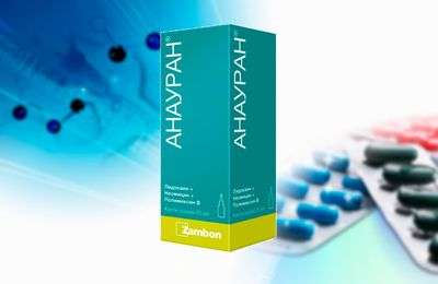 упаковка капель анауран