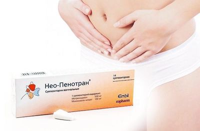 Выделения после вагинальных свечей Нео-Пенотран