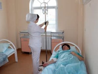 Нахождение в стационаре больного с отравлением