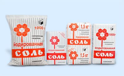 йодированная соль