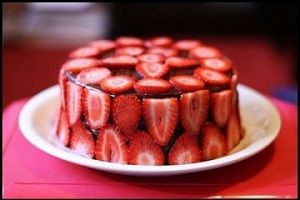 Клубничное желе