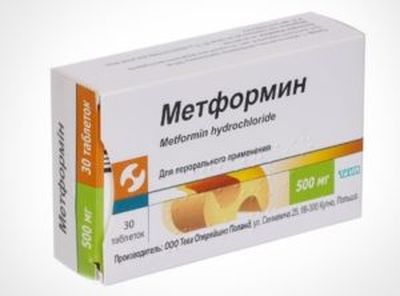 таблетки метформин