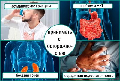 Диклофенак: особые указания