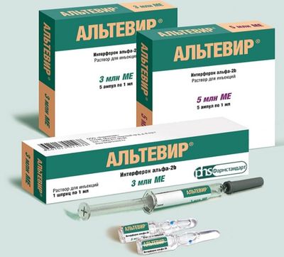 Форма выпуска Альтевира