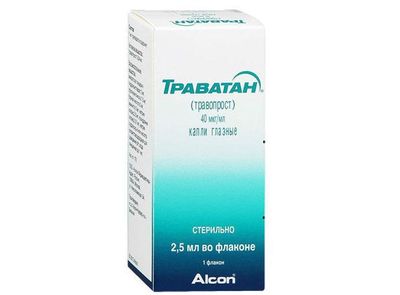 Глазные капли Траватан