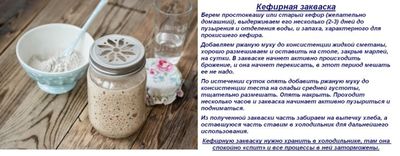 Кефирна закваска