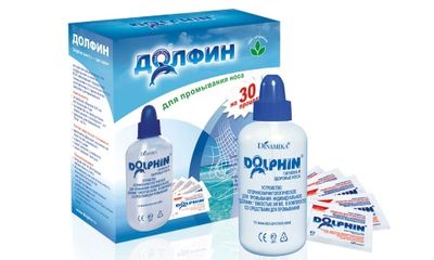 Комплекс Долфин для промывания носа: как и сколько раз в день применяется