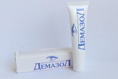 Показания, способ нанесения крема для век Демазол