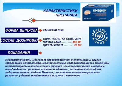 Омарон — инструкция по применению, отзывы, аналоги и показания