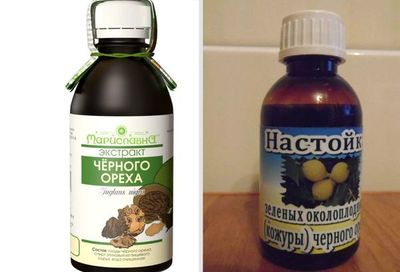 Настойка и экстракт черного ореха