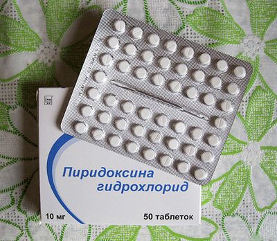 Применение препаратов витамина B6 в таблетках
