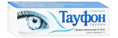 Глазные капли Тауфон